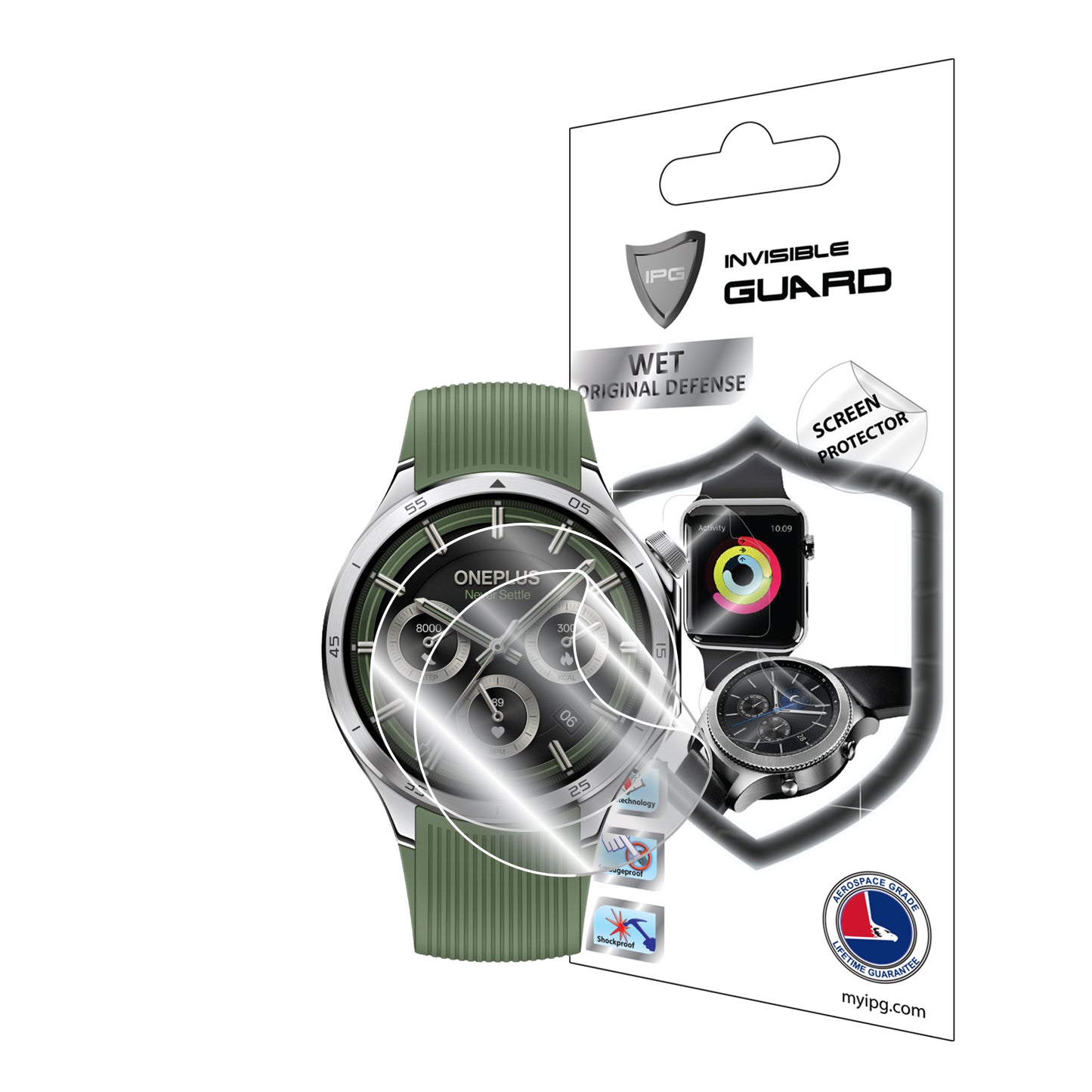 IPG Original for ONEPLUS Watch 3 SCREEN Protector (2 Units) (Hydrogel)