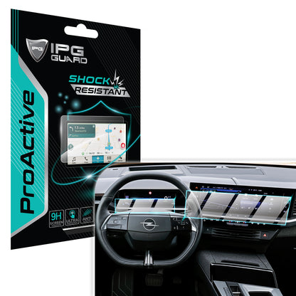 IPG ProActive for Opel Grandland GS 2025 16 Inch Cockpit + 10 Inch Navigation SCREEN Protector