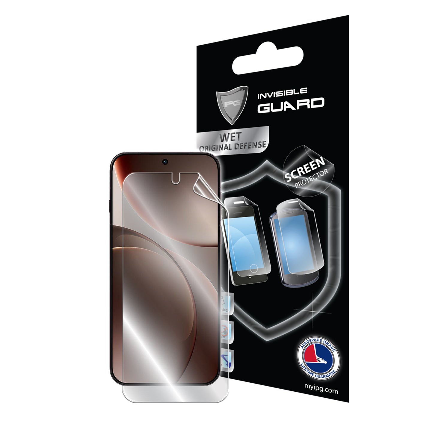 IPG Original for Oppo Find X9 Pro Smartphone SCREEN Protector (Hydrogel)