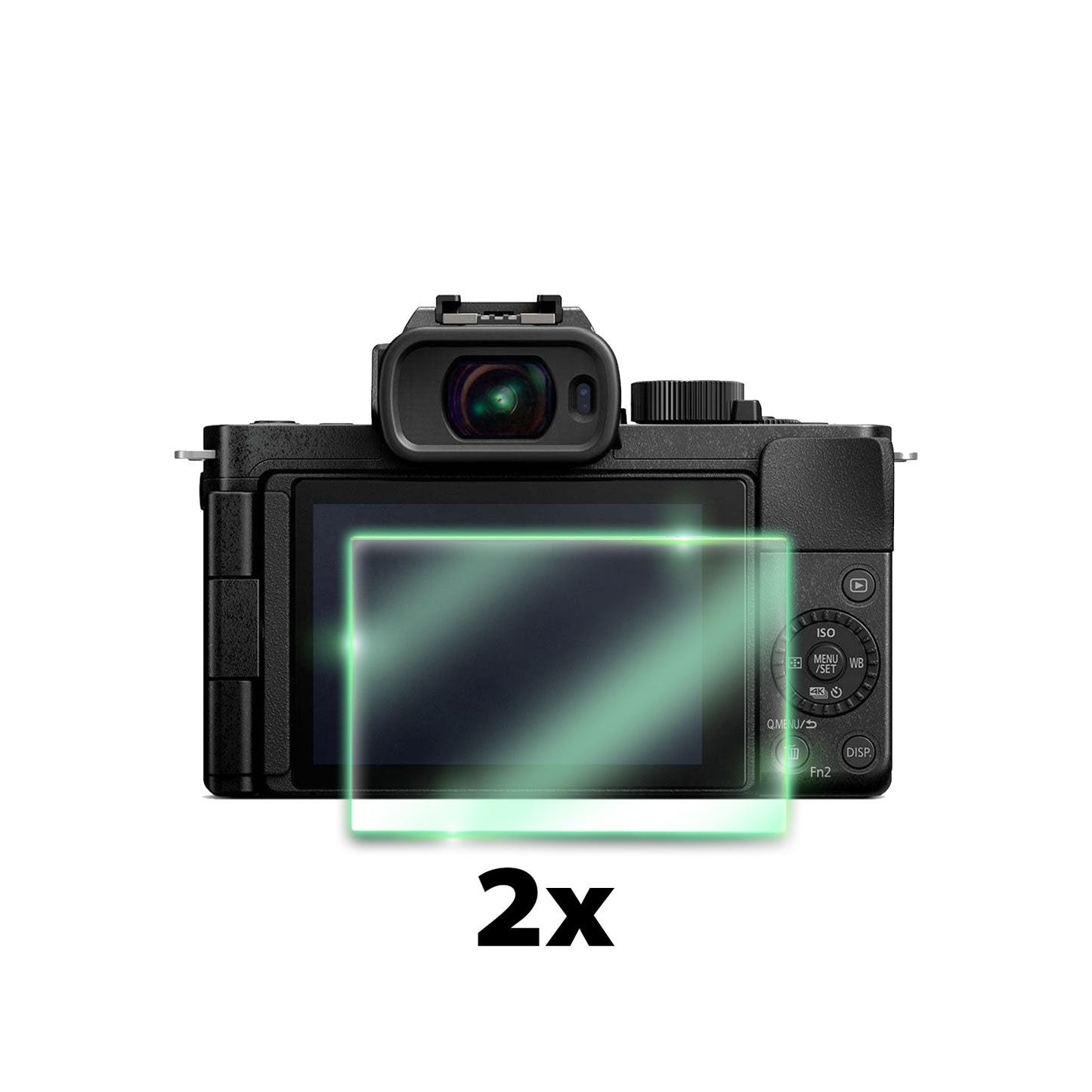 Panasonic Lumix G100 Kamera için IPG FlexiGlass Ekran Koruyucu (2 Adet)
