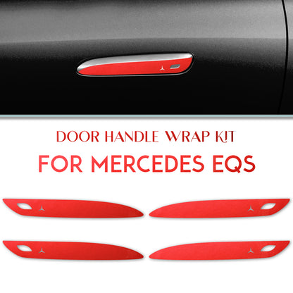 IPG Decorative for Mercedes EQS/EQE/CLA-S Class/E-Class Door Handle Kit Decal Sticker Wrap Kit