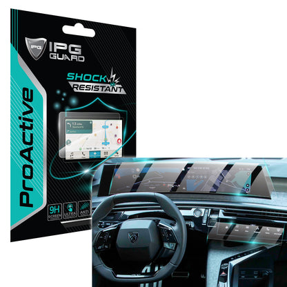 Peugeot 3008 / e-3008 / 5008 / e-5008 2025 Gösterge Paneli ve Klima Ekranı için 21 inç 9H Nano IPG ProActive Ekran Koruyucu