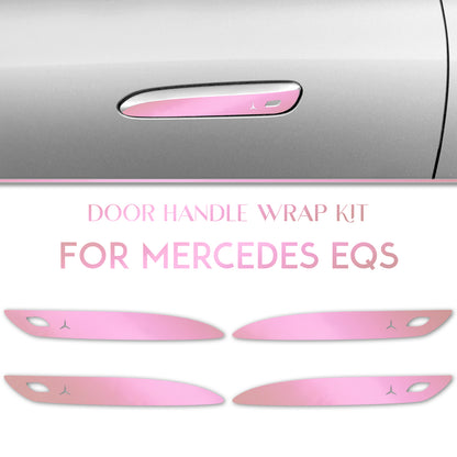 IPG Decorative for Mercedes EQS/EQE/CLA-S Class/E-Class Door Handle Kit Decal Sticker Wrap Kit
