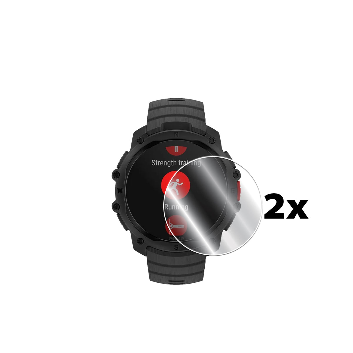 Polar Street X Akıllı Saat için IPG Orijinal Ekran Koruyucu (2 Adet) (Hidrojel)