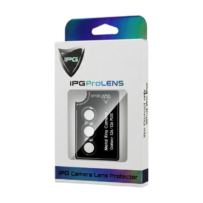 IPG ProLens for Samsung Galaxy S26 - S26 Plus CD TRACK FRAME CAMERA LENS Protector (Black)