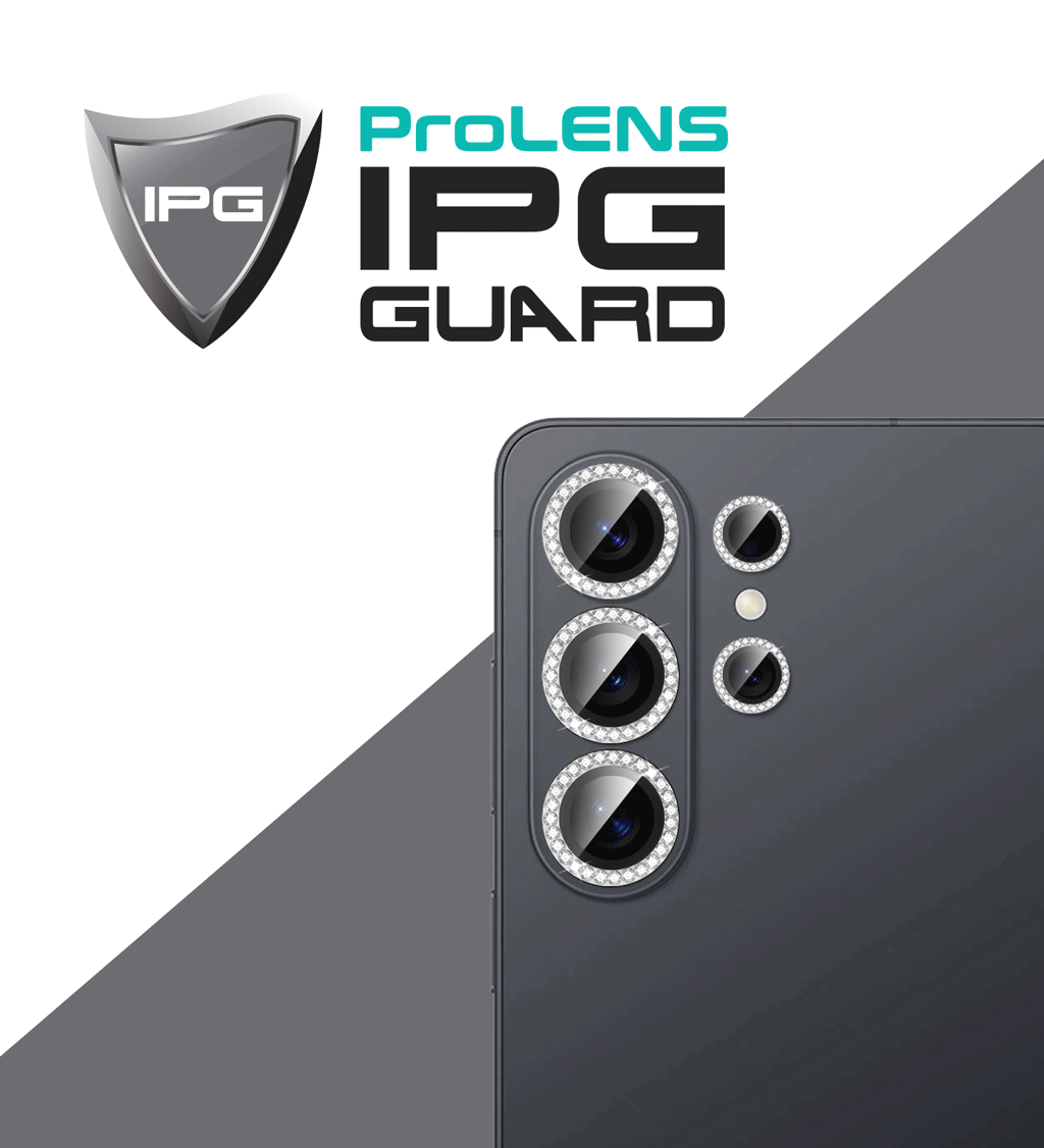 IPG ProLens for Samsung Galaxy S26 Ultra DIAMOND FRAME CAMERA LENS Protector (2 Color Options)
