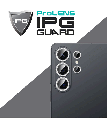IPG ProLens for Samsung Galaxy S26 Ultra DIAMOND FRAME CAMERA LENS Protector (2 Color Options)