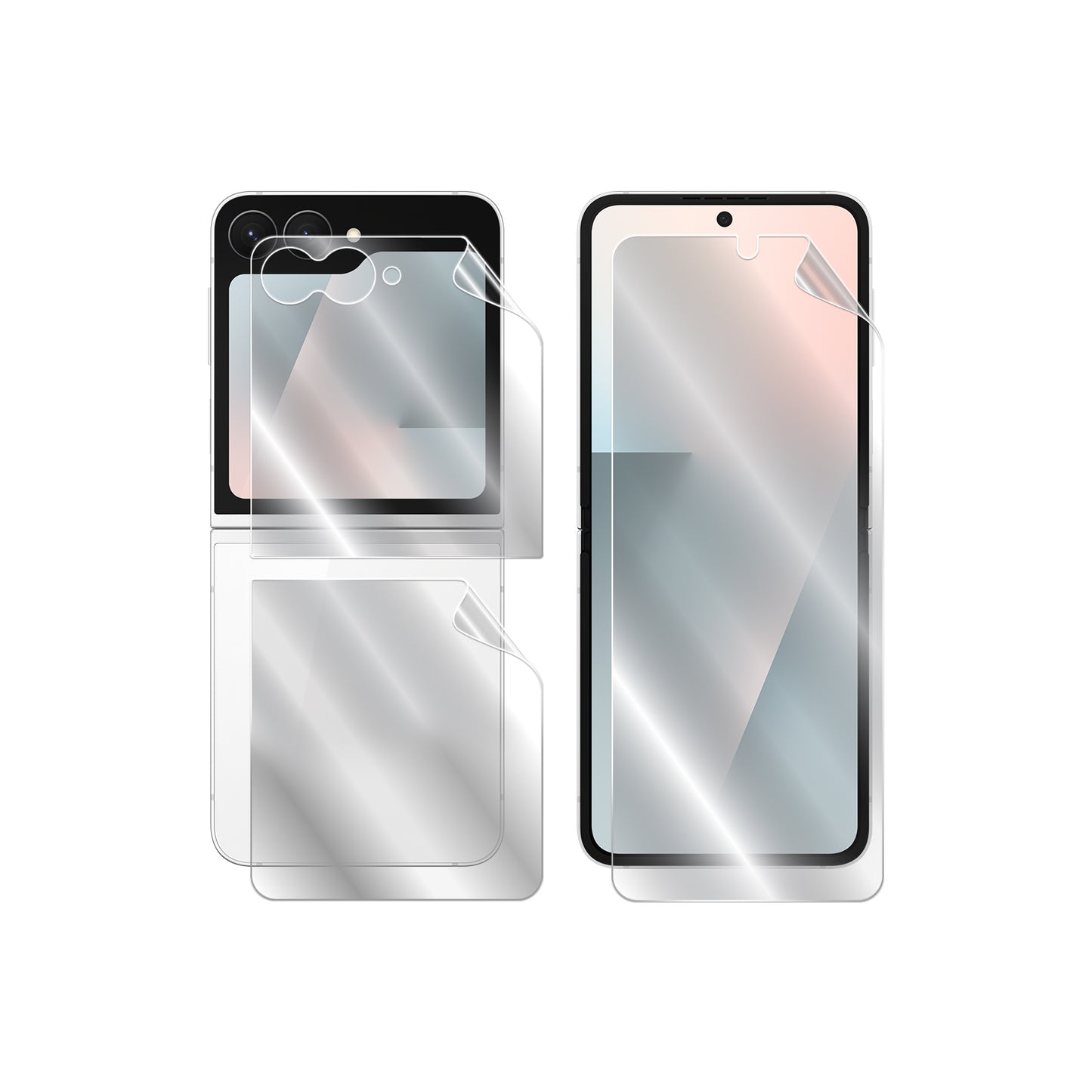 IPG Original for Samsung Galaxy Z Flip 7 FE (Internal - External Screen) FULL BODY Protector (Hydrogel)
