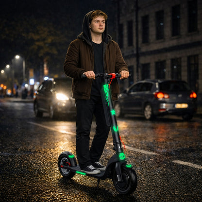 Gece Sürüşü için Yansıtıcı Özellikli Sticker Set Scooter, Bisiklet, Kask, Motosiklet, Araba, Dorse, Karavan için IPG Dekoratif Koruyucu Kaplama Sticker / Erkek ve Kız (5'li set)