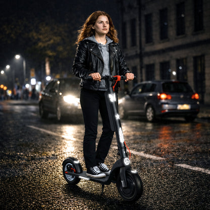 Gece Sürüşü için Yansıtıcı Özellikli Sticker Set Scooter, Bisiklet, Kask, Motosiklet, Araba, Dorse, Karavan için IPG Dekoratif Koruyucu Kaplama Sticker / Erkek ve Kız (5'li set)