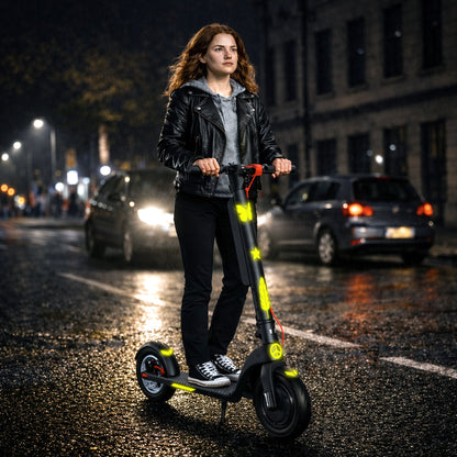 Gece Sürüşü için Yansıtıcı Özellikli Sticker Set Scooter, Bisiklet, Kask, Motosiklet, Araba, Dorse, Karavan için IPG Dekoratif Koruyucu Kaplama Sticker / Erkek ve Kız (5'li set)