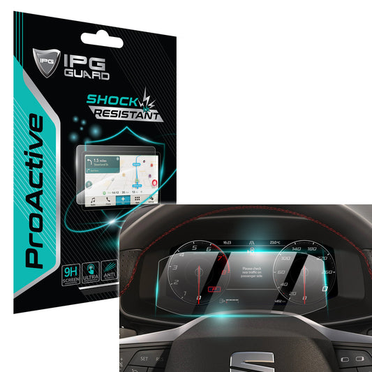 IPG ProActive for SEAT LEON 2022-2025 (2023 Formentor - Cupra Formentor - Arona Xperience Plus - Cupro Leon) 10.25"Inch Digital Cockpit SCREEN Protector