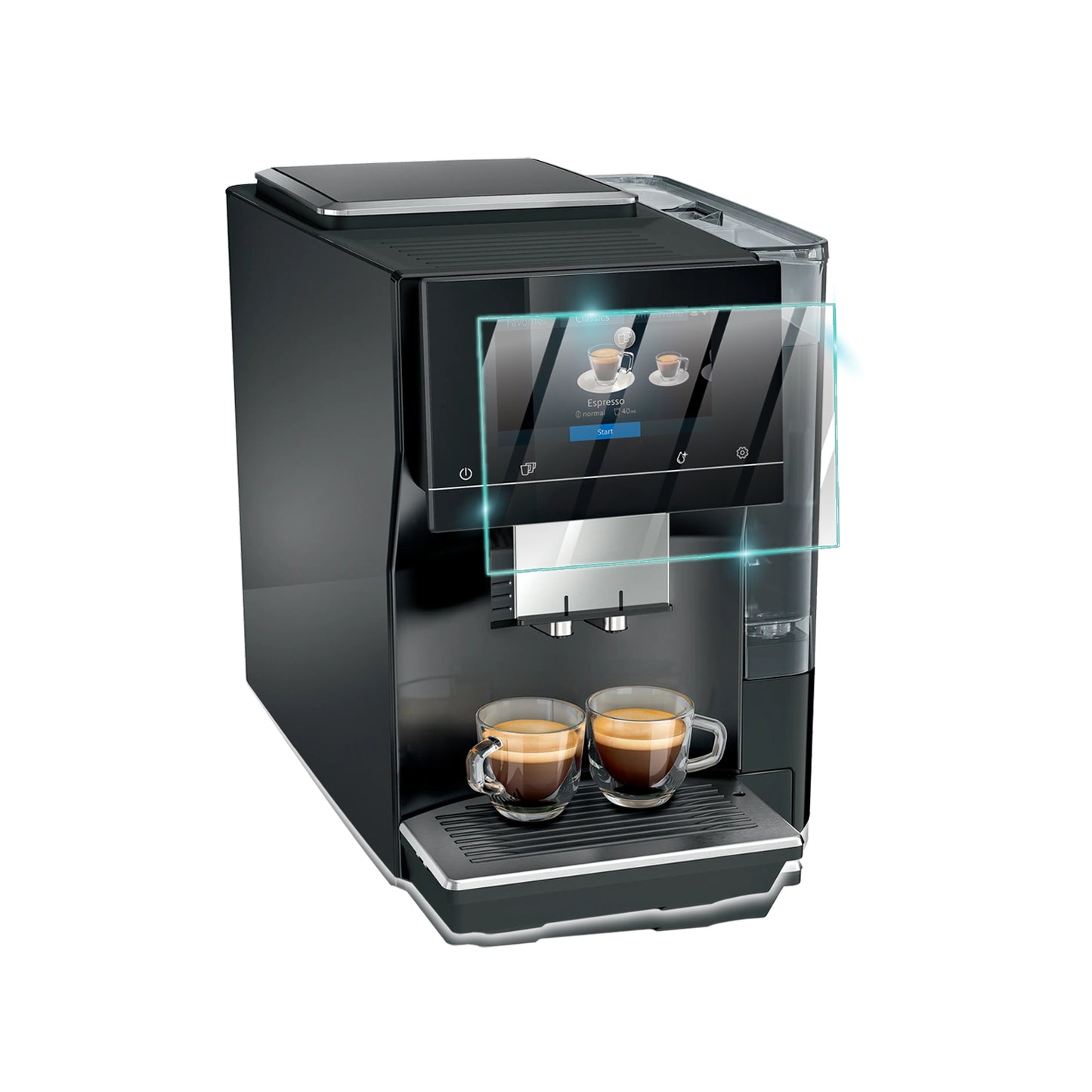 Siemens EQ700 Çekirdek Kahve Makinesi için 9H Nano IPG ProActive Ekran Koruyucu