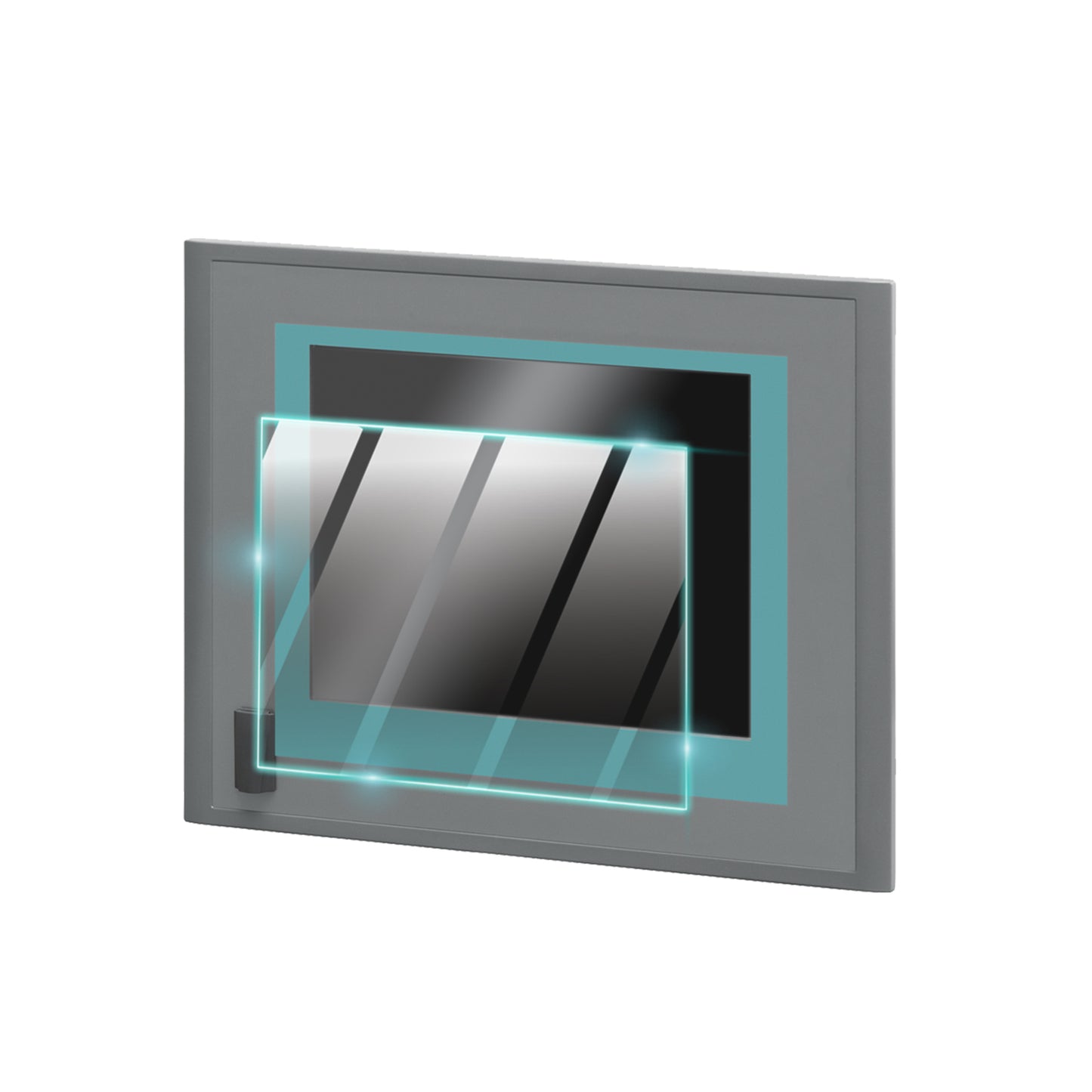 Siemens Simatic HMI IPC477C Touch Screen 12" İnç için 9H Nano IPG ProActive Ekran Koruyucu