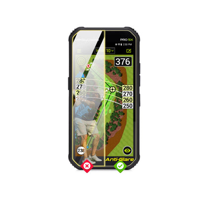 IPG Anti-Glare for Skycaddie PRO 5X - Skycaddie SX 550 Handheld Golf GPS ANTI-GLARE SCREEN Protector (2 Units)