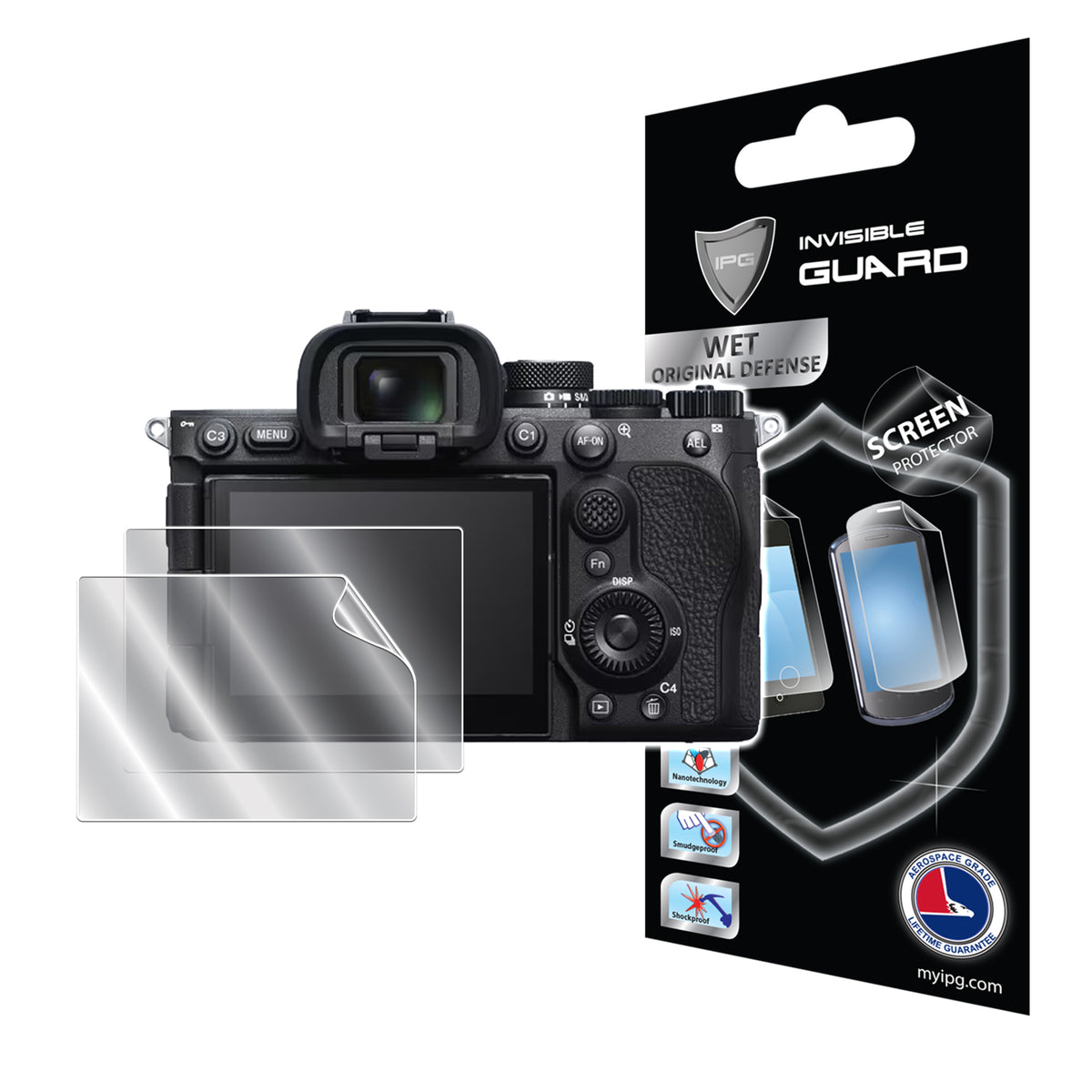 IPG Original for Sony A7R VI Digital Camera SCREEN Protector (2 Units) (Hydrogel)