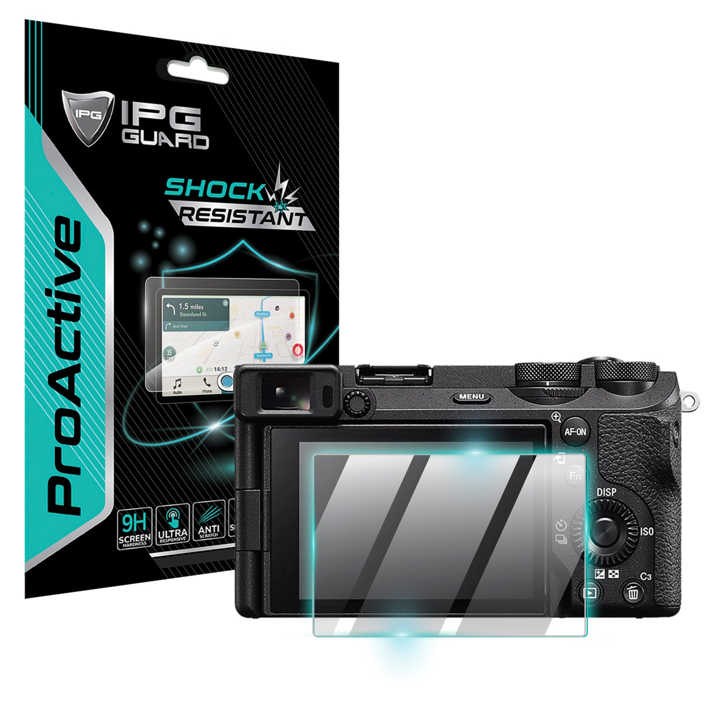 IPG ProActive for Sony Alpha A6700 Digital Camera (2 Units) SCREEN Protector