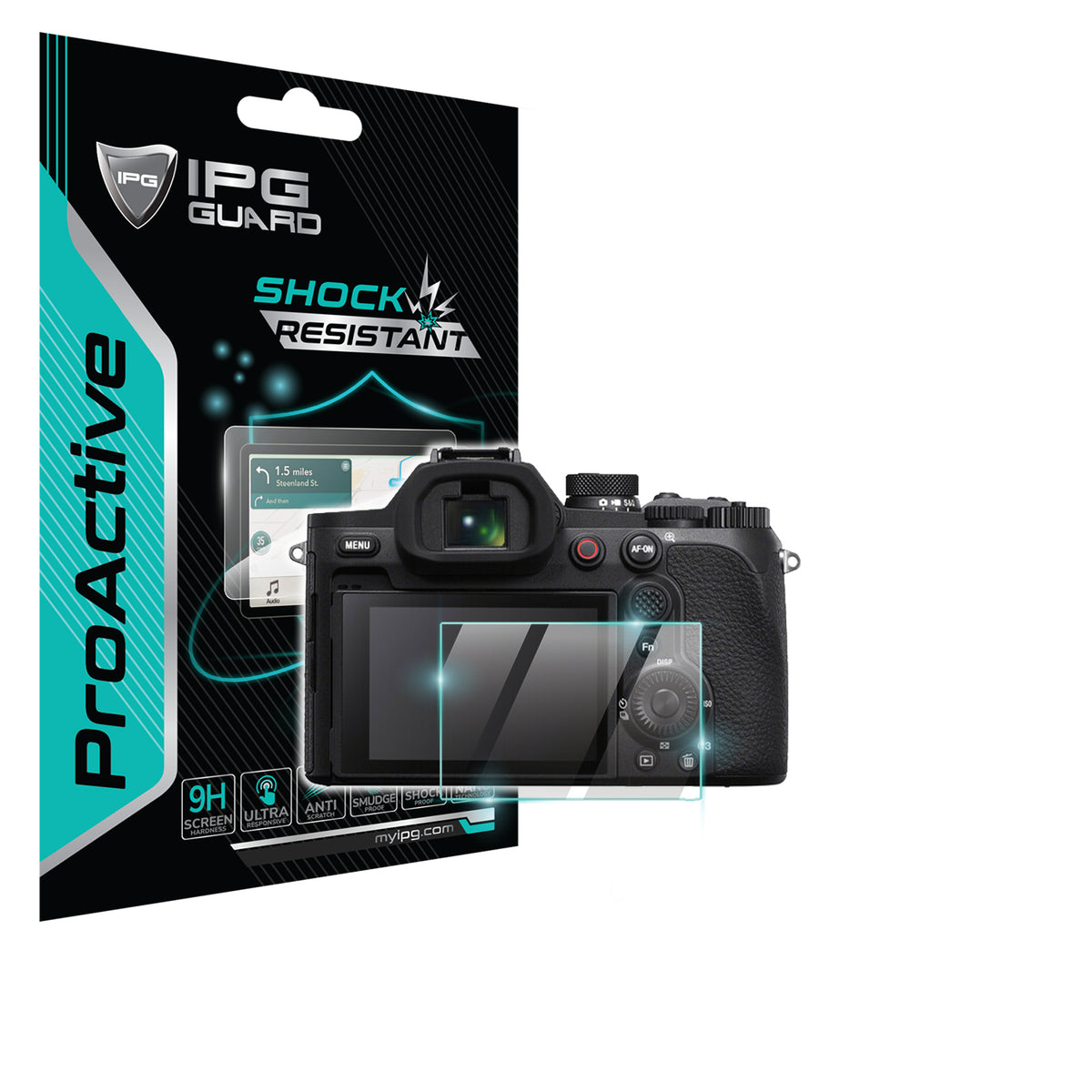 IPG ProActive for Sony RX10 V Digital Camera (2 Units) SCREEN Protector