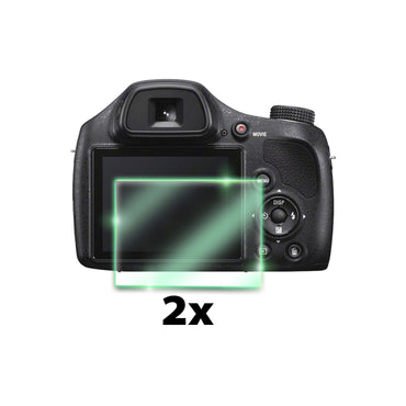 IPG FlexiGlass for Sony DSC-H400 Digital Camera SCREEN Protector (2 Units)