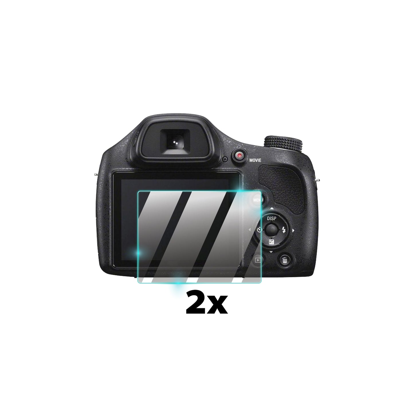 Sony DSC-H400 Kamera için IPG ProActive Ekran Koruyucu (2 Adet) 