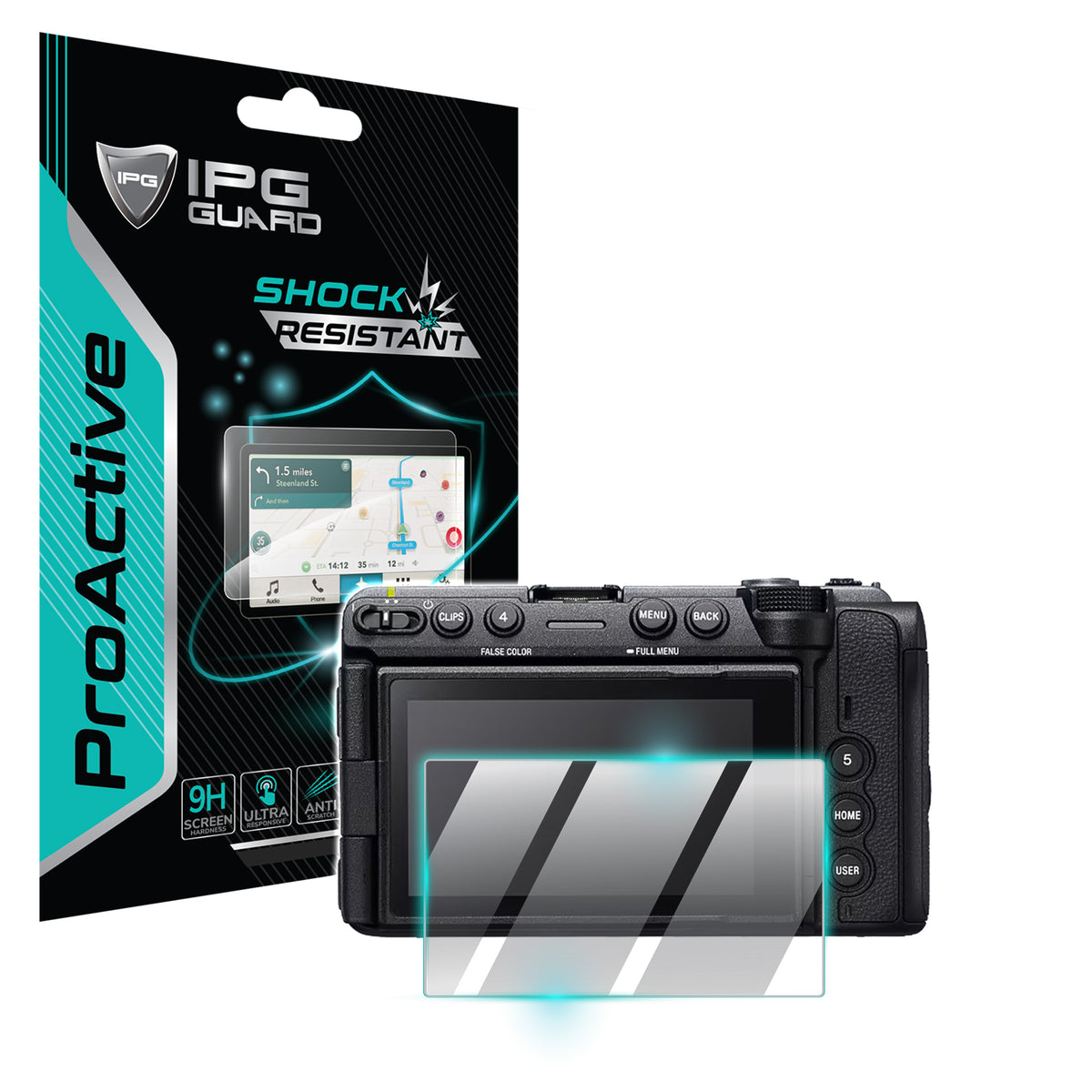 IPG ProActive for Sony FX5 Digital Camera (2 Units) SCREEN Protector