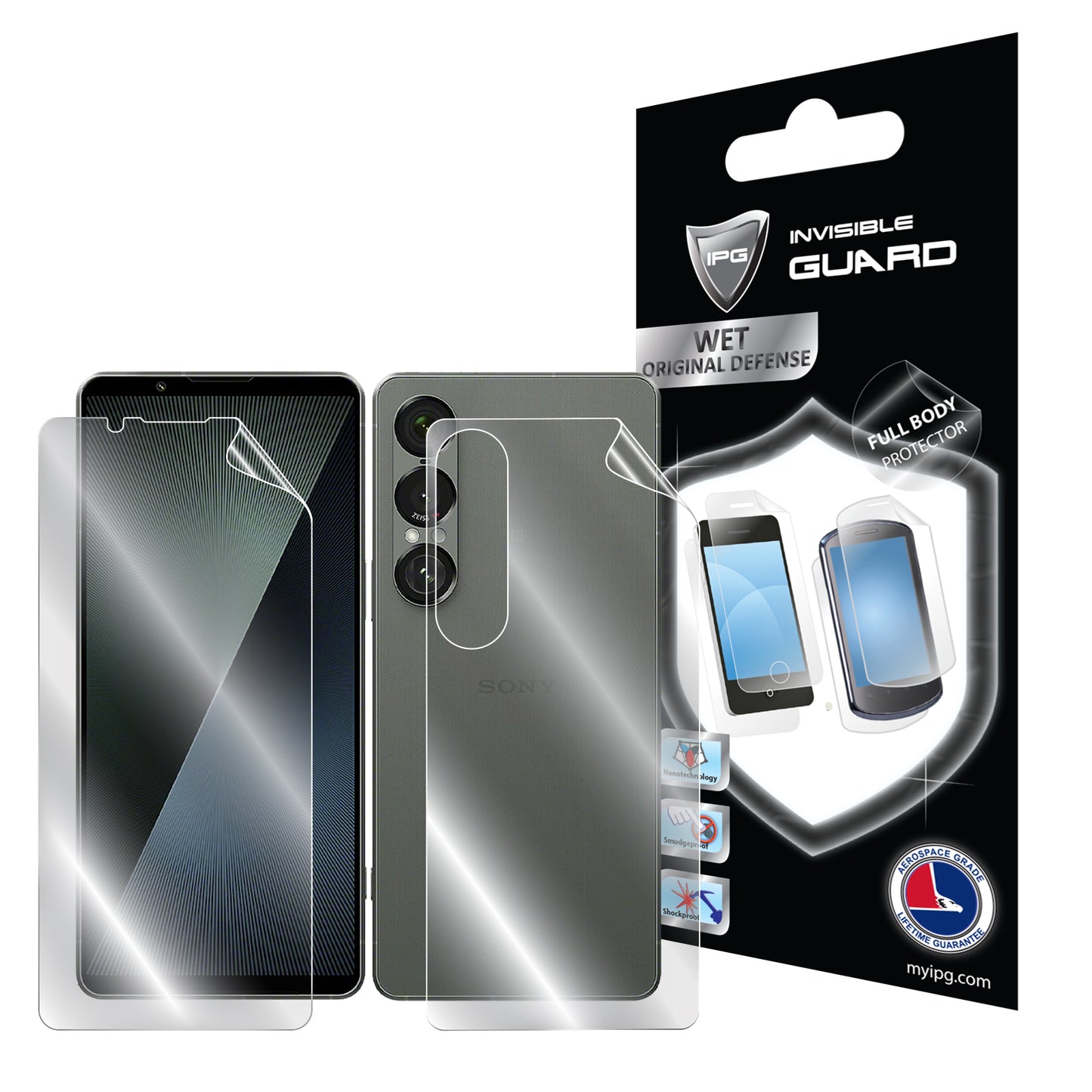 IPG Original for Sony Xperia 1 VII FULL BODY Protector (Hydrogel)