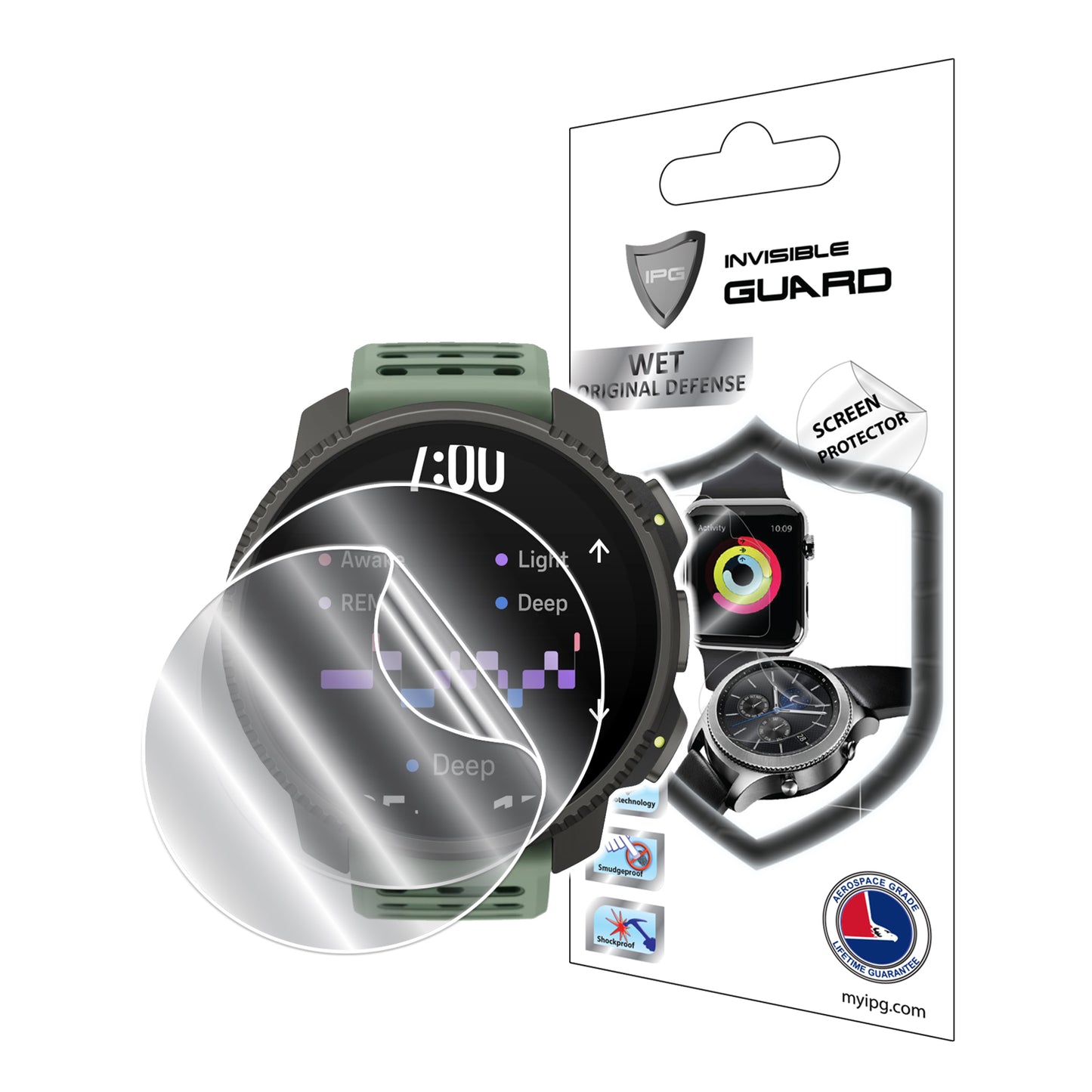 IPG Original for SUUNTO Vertical 2 Watch SCREEN Protector (2 Units) (Hydrogel)