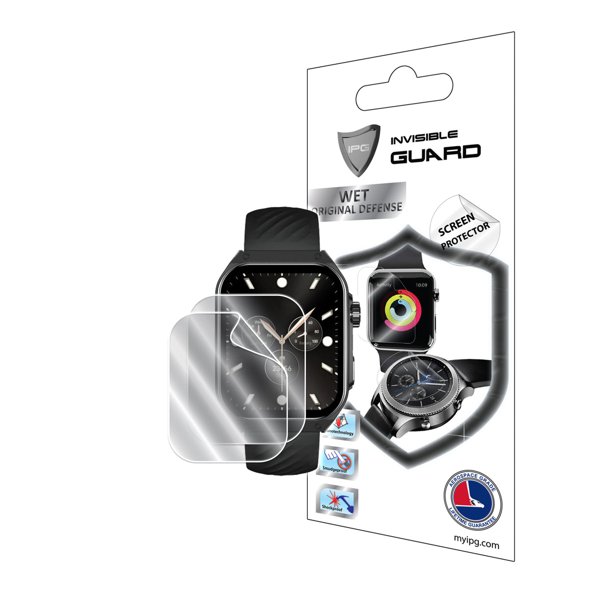 IPG Original for SWORD GIA CURVE Smartwatch SCREEN Protector (2 Units) (Hydrogel)