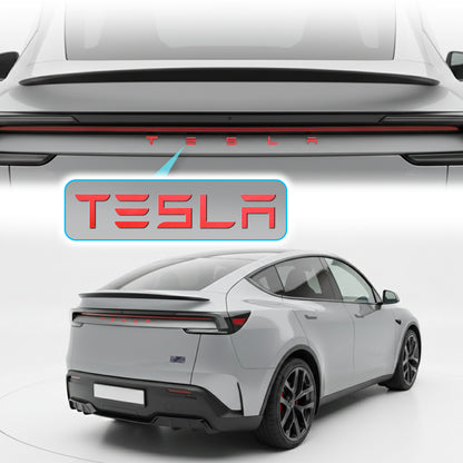 IPG Decorative for Tesla Model 3/Y/S/X/Performance Tailgate Letters Emblems (2 Units) Sticker Wrap Kit Decals Stickers Protector