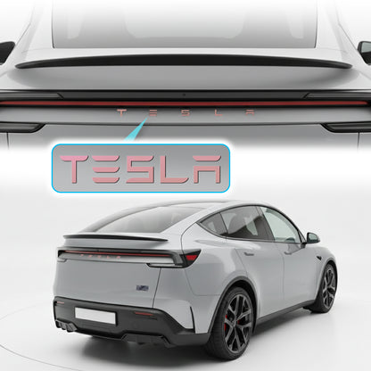 IPG Decorative for Tesla Model 3/Y/S/X/Performance Tailgate Letters Emblems (2 Units) Sticker Wrap Kit Decals Stickers Protector