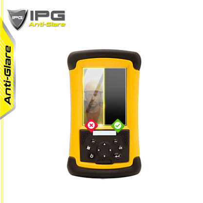 Trimble Recon Handheld Rugged PDA Veri Toplama PC El Cihazı için IPG Anti-Glare Yansıma Önleyici Ekran Koruyucu 