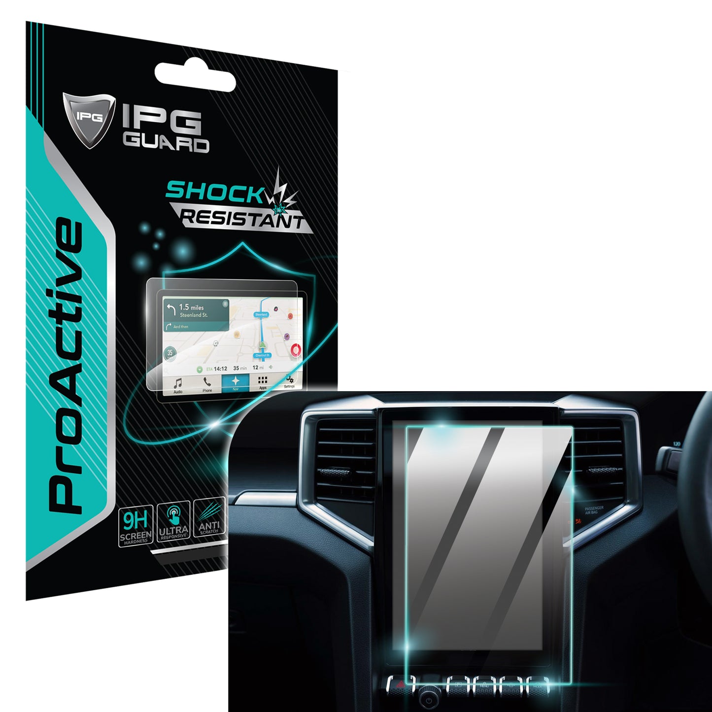 IPG ProActive for Volkswagen 2025 Amarok Panamericana 12" Inch Navigation SCREEN Protector