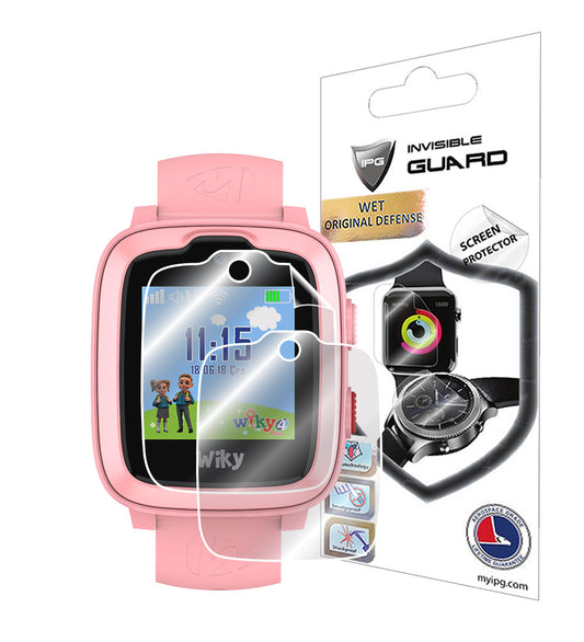 IPG Original for Wiky Watch 4 Plus Smart Kids Watch Children SCREEN Protector (2 Units) (Hydrogel)