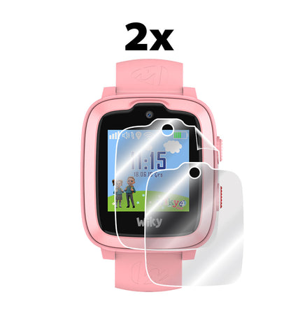  Wiky Watch 4 Plus Akıllı Çocuk Saati için IPG Orijinal Ekran Koruyucu (2 Adet) (Hidrojel)