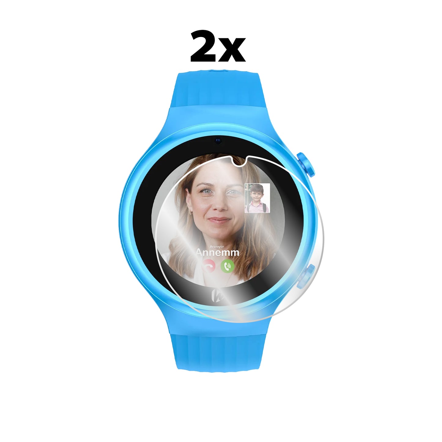 IPG Original for Wiky Watch 5S Smart Kids Watch Children SCREEN Protector (2 Units) (Hydrogel)