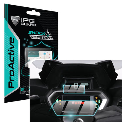 IPG ProActive for YAMAHA 2023-2024 X-MAX 300 Motorcycle Dashboard Cluster Speedometer Display SCREEN Protector