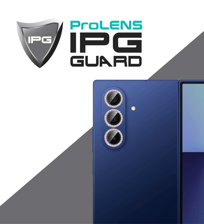IPG ProLens for Samsung Galaxy Z Fold 7 DIAMOND FRAME CAMERA LENS Protector (3 Color Options)