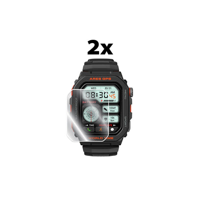  Zeblaze Ares GPS Akıllı Saat için IPG Orijinal Ekran Koruyucu (2 Adet) (Hidrojel)