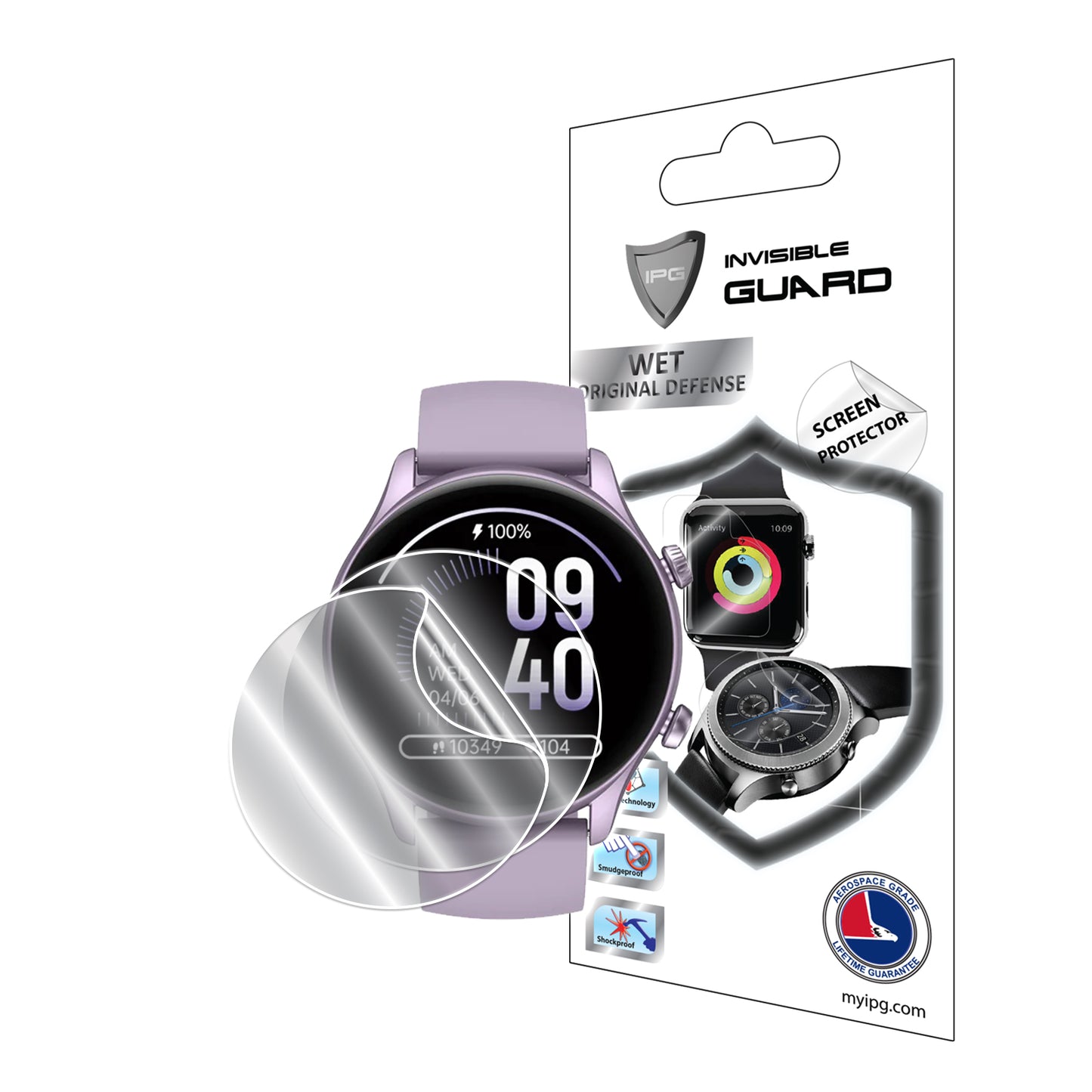 IPG Original for Zeblaze Btalk 3 Plus SCREEN Protector (2 Units) (Hydrogel)