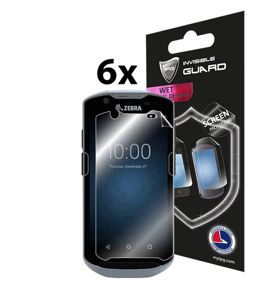 IPG Original for ZEBRA TC52 - TC57 Mobile Handheld Computer SCREEN Protector (6 Units) (Hydrogel)