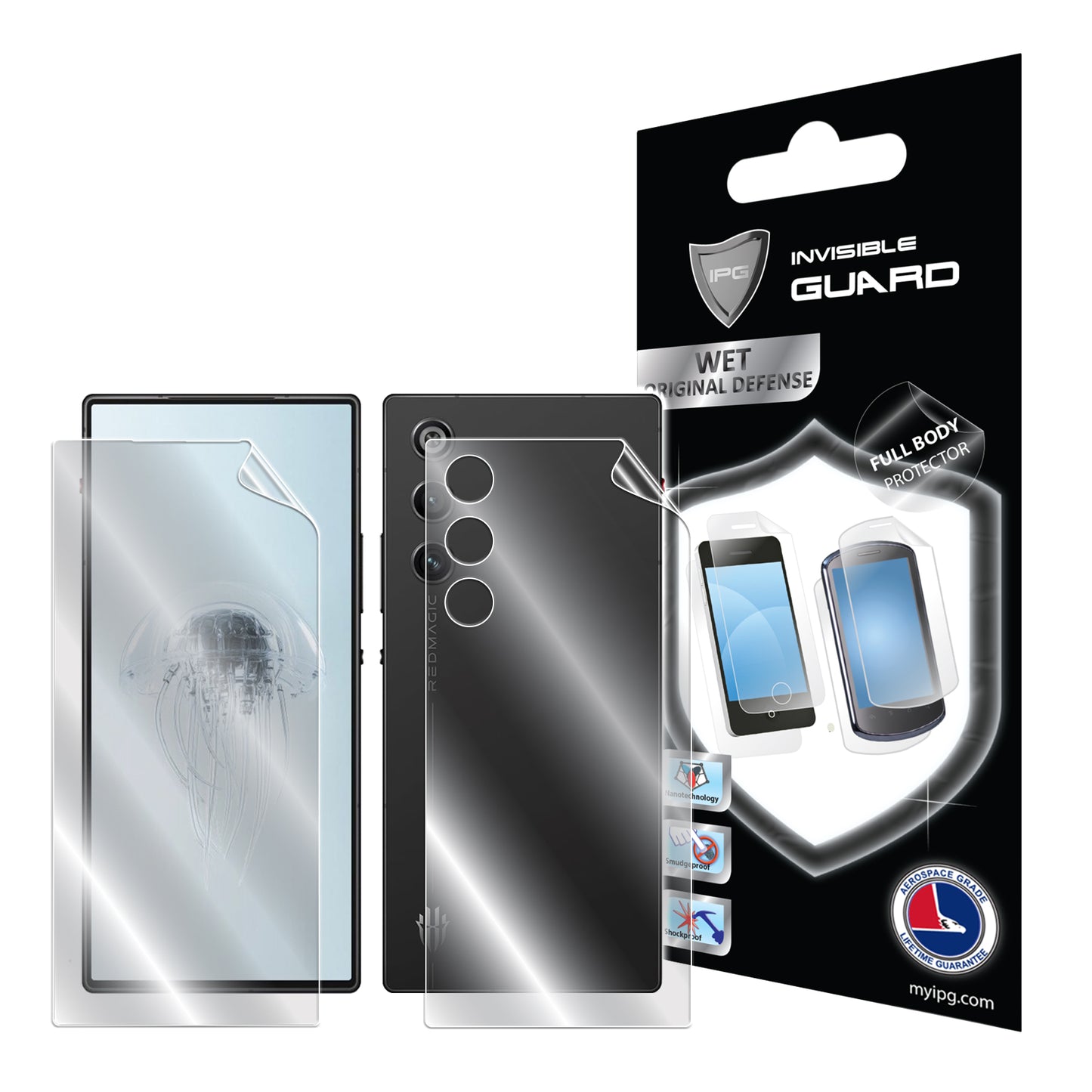 IPG Original for Nubia RedMagic 10 Air FULL BODY Protector (Hydrogel)
