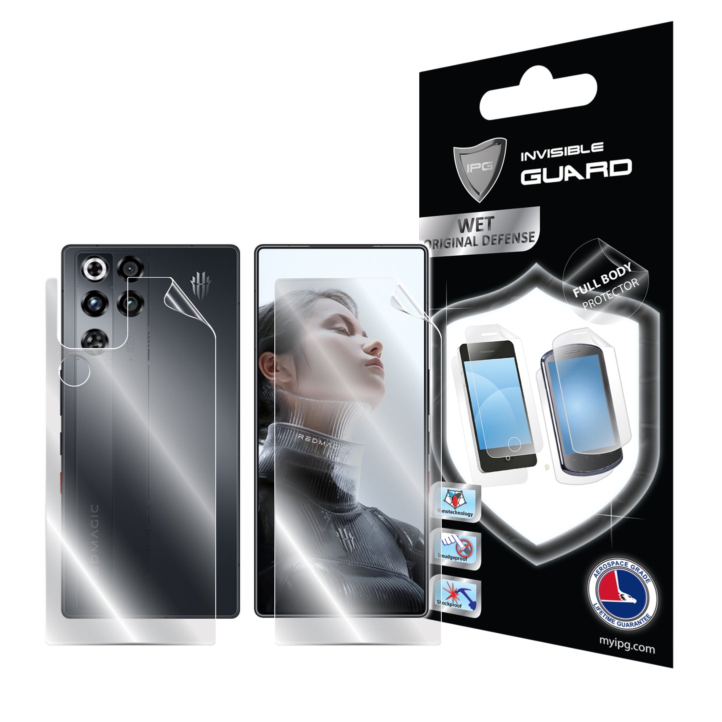 IPG Original for Nubia RedMagic 11 Pro FULL BODY Protector (Hydrogel)