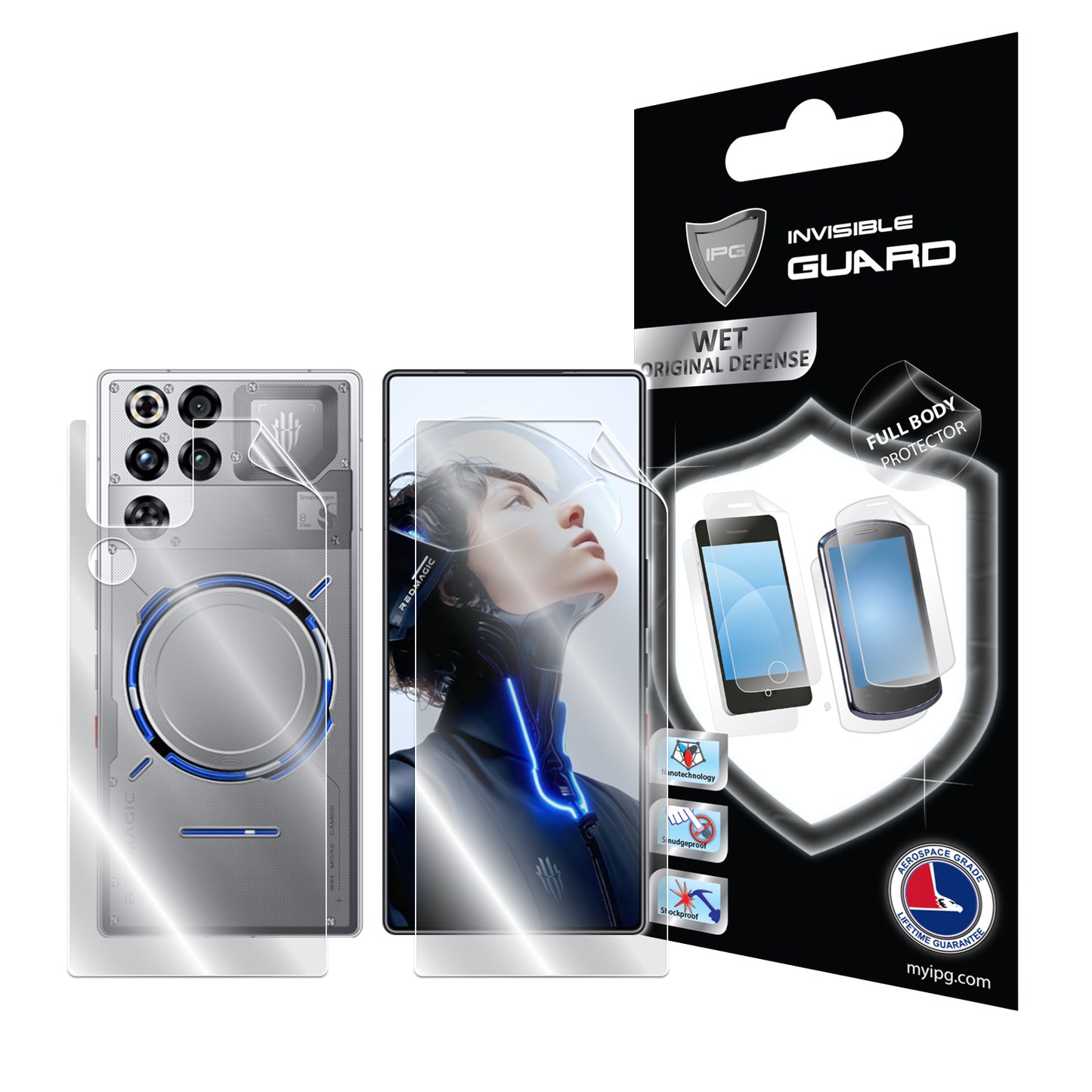 IPG Original for Nubia RedMagic 11 Pro Plus FULL BODY Protector (Hydrogel)